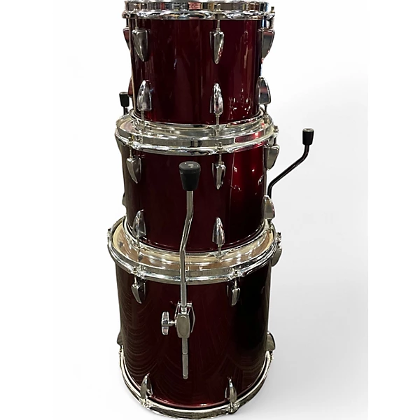 TAMA Used TAMA 4 Piece Imperialstar Candy Apple Red Drum Kit
