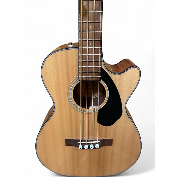Fender Used Fender CB60SCE Natural Acoustic Bass Guitar