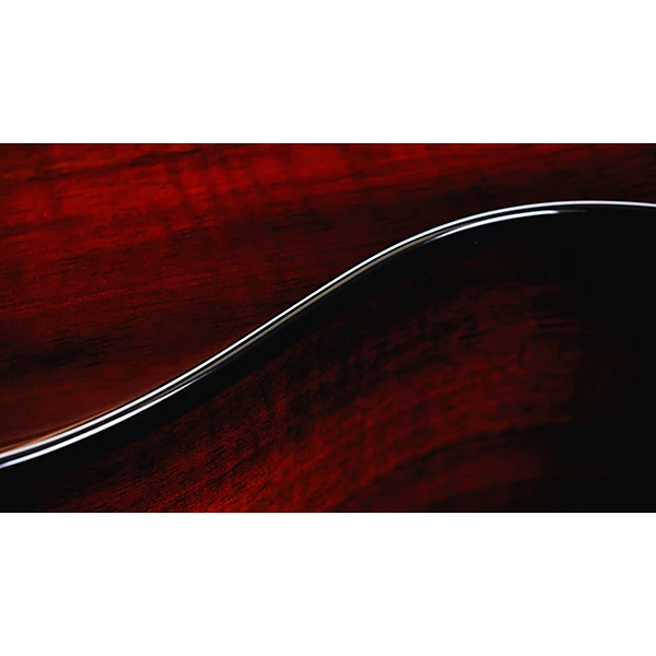 222ce K Deluxe Grand Concert Acoustic Electric Guitar Shaded Edge Burst