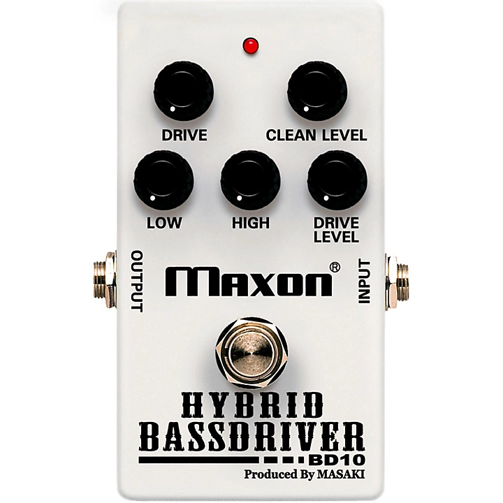 Maxon BD10 Hybrid Bass Driver Effects Pedal Level 1 J16320004000000.gc