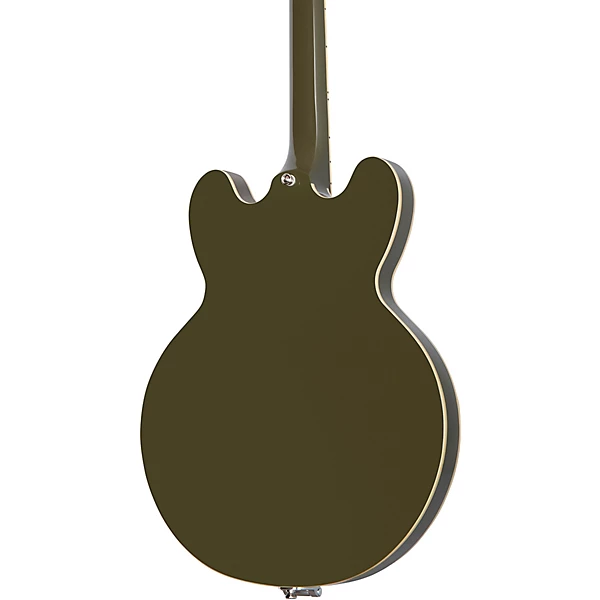 ES 335 Bigsby Semi Hollow Electric Guitar Olive Drab