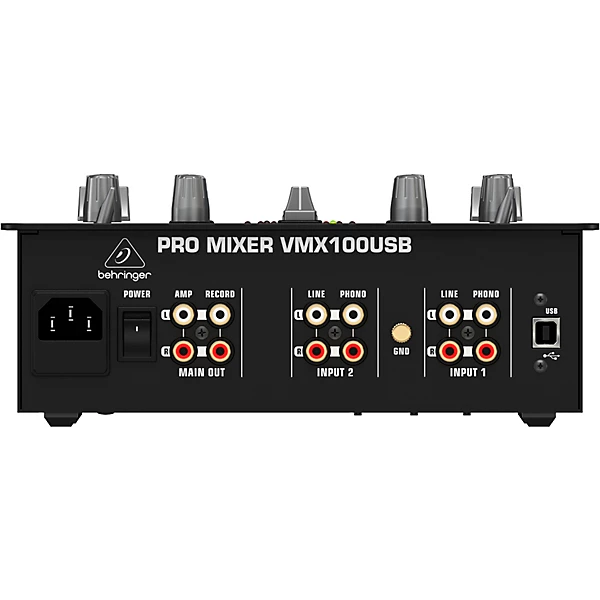 VMX100USB Professional 2 Channel DJ Mixer