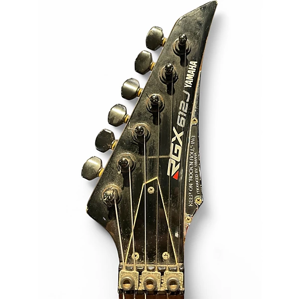 Used Yamaha RGX612J Black Solid Body Electric Guitar