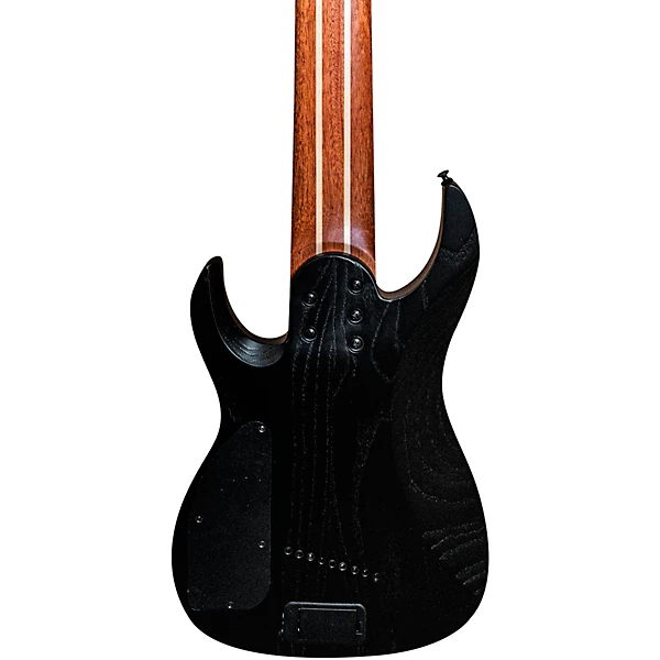 Ninja Performance Multi Scale 9 String Electric Guitar Satin Stealth Black