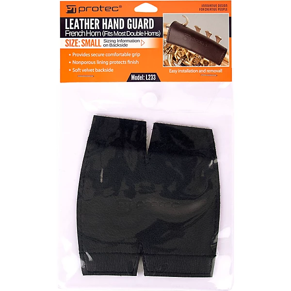 French Horn Leather Hand Guard Smaller