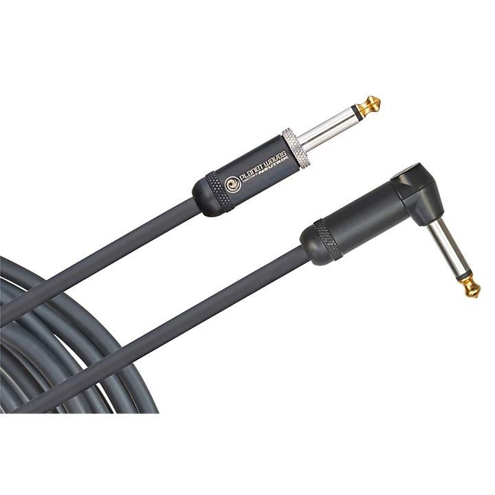 American Stage Series Instrument Cable Right Angle to Straight 20 ft