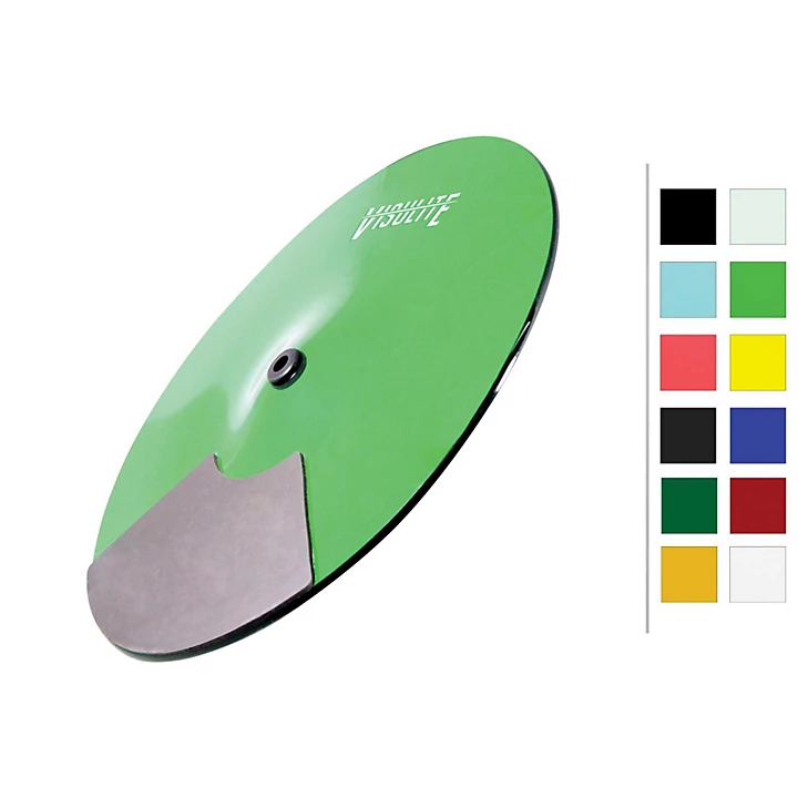 Pintech VisuLite Professional Single Zone Splash Cymbal 12 in. Translucent Red