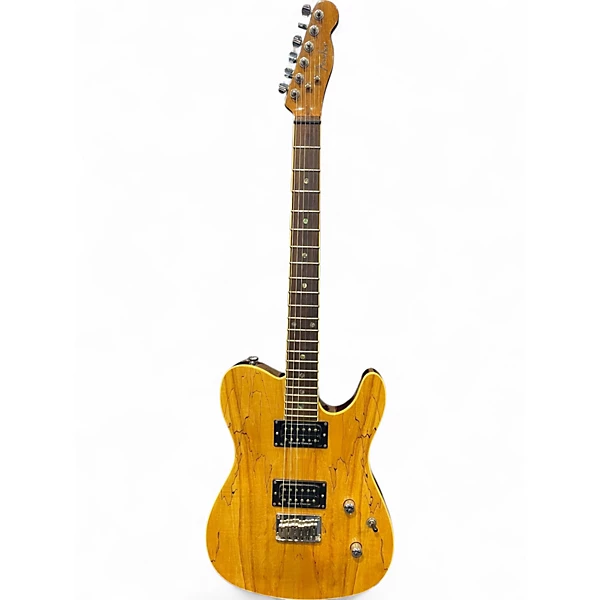 Fender Used Fender Special Edition Custom Telecaster FMT HH SPALTED NATURAL Solid Body Electric Guitar.gc