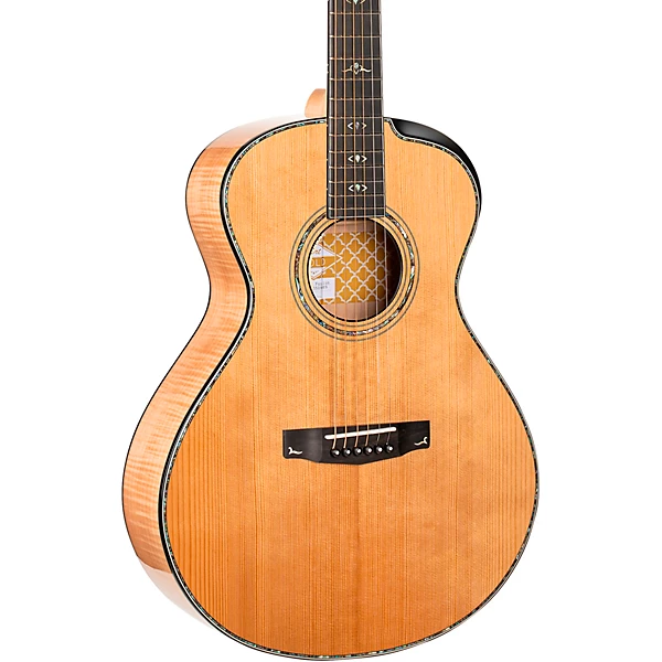 Gold Passion Concert Acoustic Electric Guitar Natural