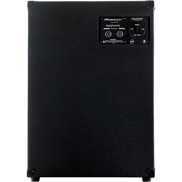 Neo212 IV 800W 2x12 Bass Speaker Cabinet Black 4 Ohm