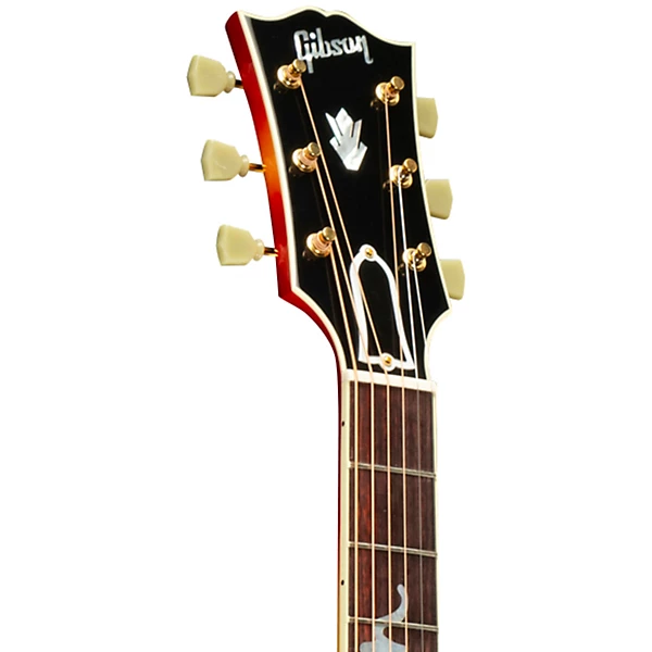Johnny Cash SJ 200 Signature Limited Edition Acoustic Electric Guitar Vintage Cherry Sunburst