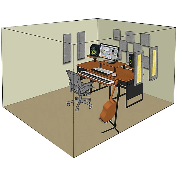 Primacoustic London 8 Room Kit Level 1 Black H83129004001000.gc