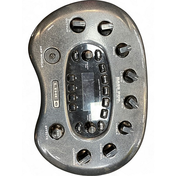 Used Line 6 Bass POD XT Bass Effect Pedal
