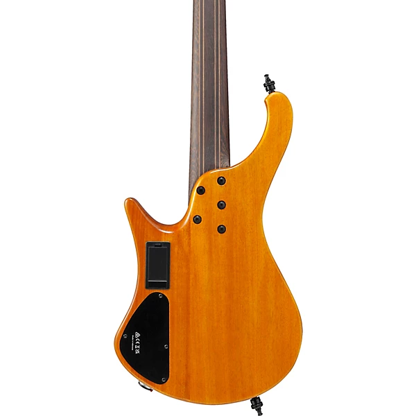 Ibanez EHB1135MS 5 String Multi Scale Ergonomic Headless Bass Guitar Silver Wave Black Low Gloss