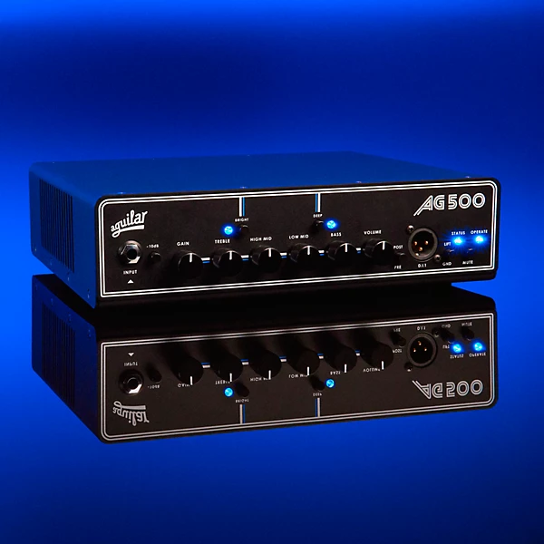 AG 500 V2 500W Bass Amp Head Black