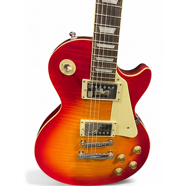 Epiphone Used Epiphone Limited Edition Les Pual Satin Sunburst Solid Body Electric Guitar.gc