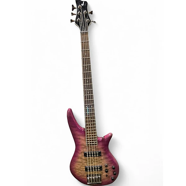 Jackson Used Jackson JS3QV Purple Electric Bass Guitar.gc