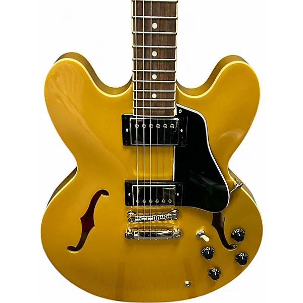 Epiphone Used Epiphone ES355 Gold Bullion Hollow Body Electric Guitar.gc