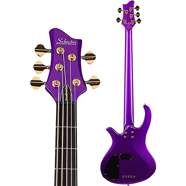 FreeZesicle 5 5 String Electric Bass Freeze Purple