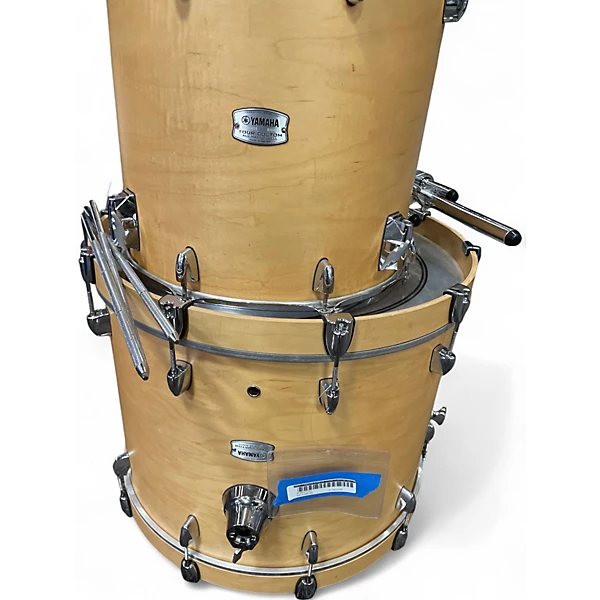Yamaha Used Yamaha 4 Piece Tour Custom Natural Drum Kit.gc
