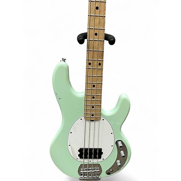Sterling by Music Man Used Sterling by Music Man Sub 4 Mint Green Electric Bass Guitar