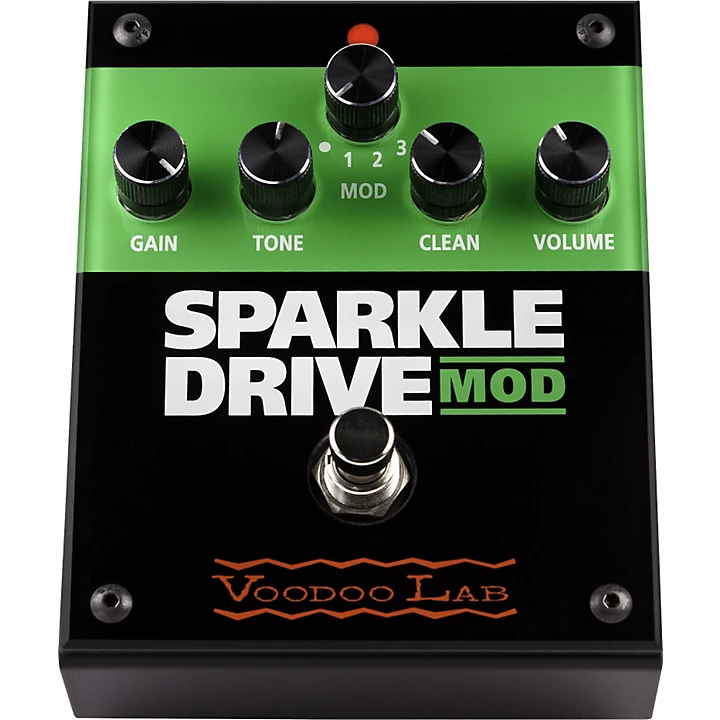 Voodoo Lab Sparkle Drive MOD Overdrive Guitar Effects Pedal
