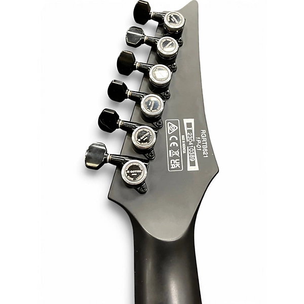 Ibanez Used Ibanez RGRTB Black Solid Body Electric Guitar.gc
