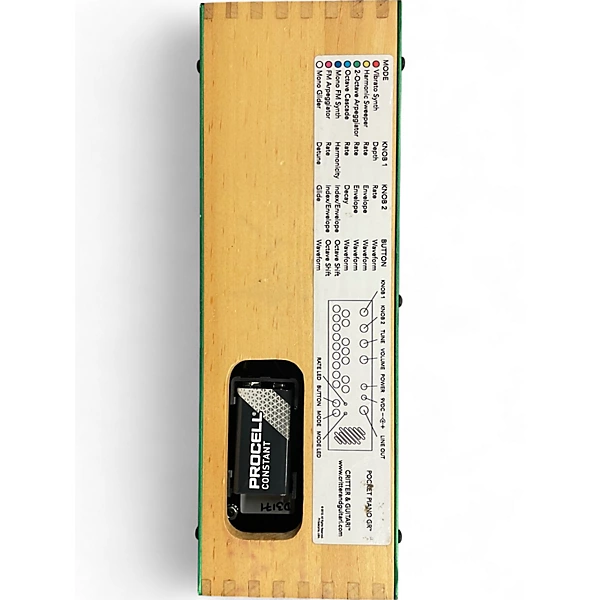 Critter Guitari Used Critter Guitari Pocket Piano Green Synthesizer.gc