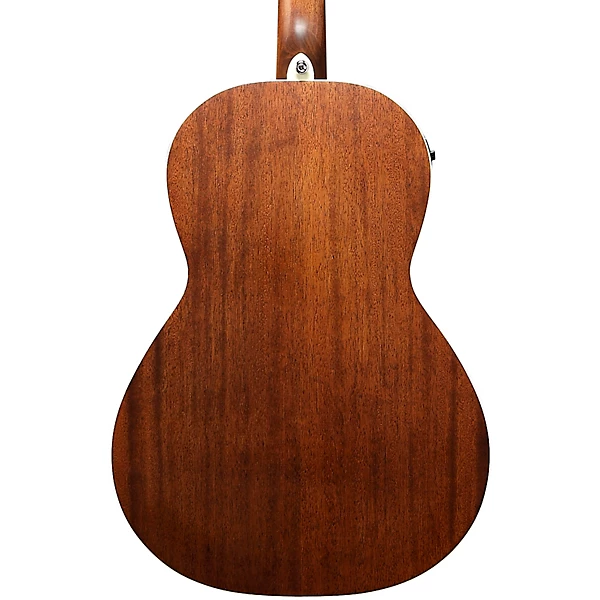 PNB14E Parlor Acoustic Electric Bass Guitar Natural