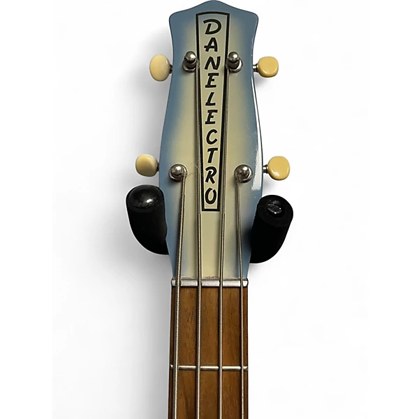Used Danelectro 58 LONGHORN BLUE BURST Electric Bass Guitar