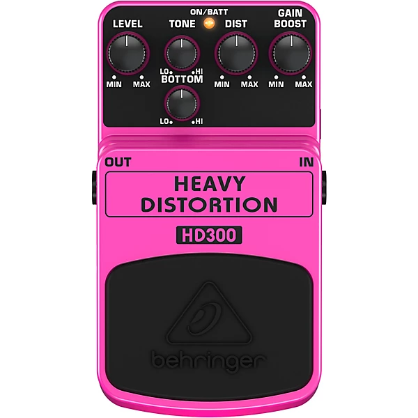 Heavy Distortion HD300 Guitar Effects Pedal