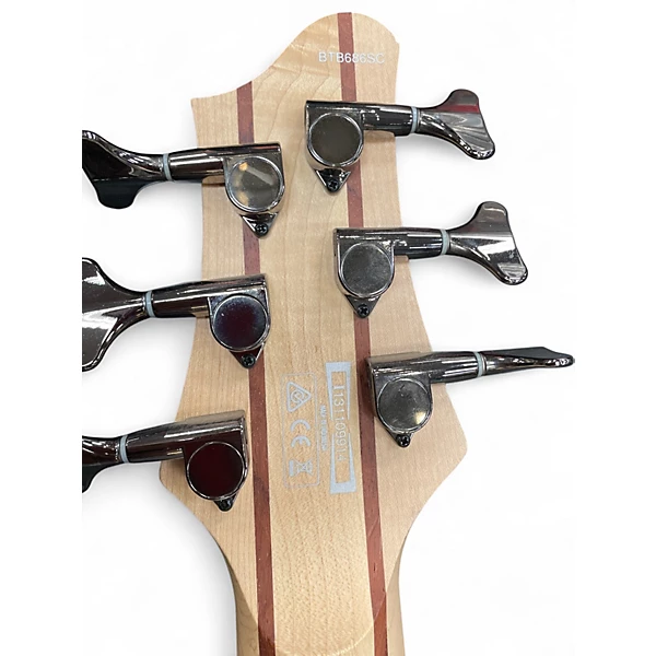Used Ibanez BTB686SC Natural Electric Bass Guitar