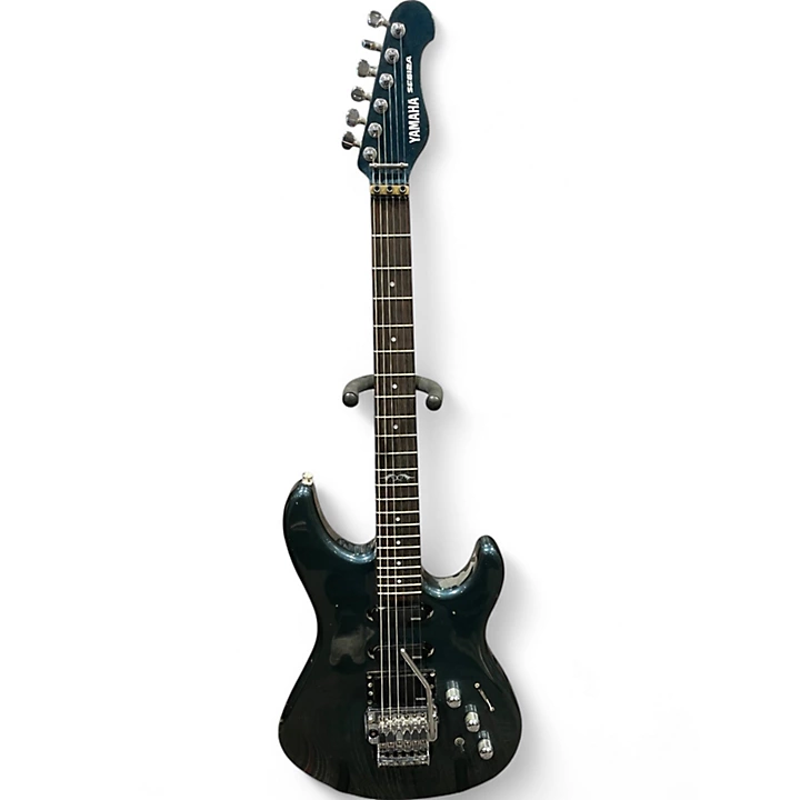 Used Yamaha SE612A Blue Sparkle Solid Body Electric Guitar