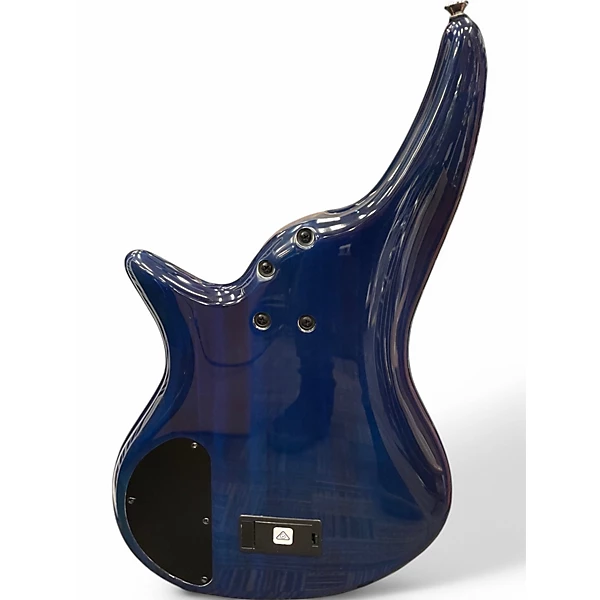 Jackosn Used Jackosn SBXQ IV Blue Burst Electric Bass Guitar.gc