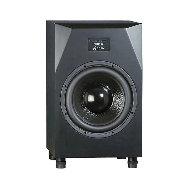 ADAM Audio Sub12 Powered Studio Subwoofer Level 1 Black 605057004001000.gc