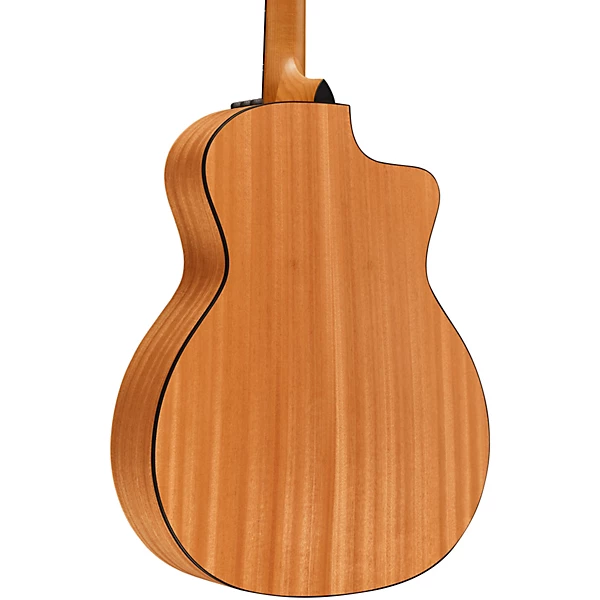 Taylor 114ce Grand Auditorium Left Handed Acoustic Electric Guitar Natural