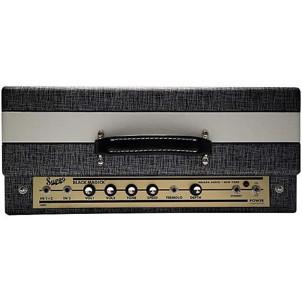 Open Box Supro 1695T Black Magick 25W 1x12 Tube Guitar Combo Amp Level 1