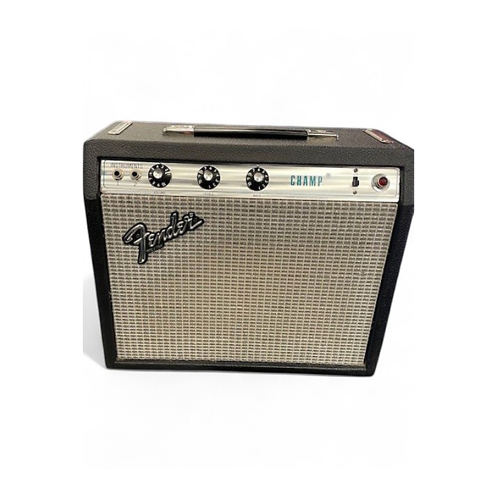 Vintage 1980s Fender Champ Tube Guitar Combo Amp