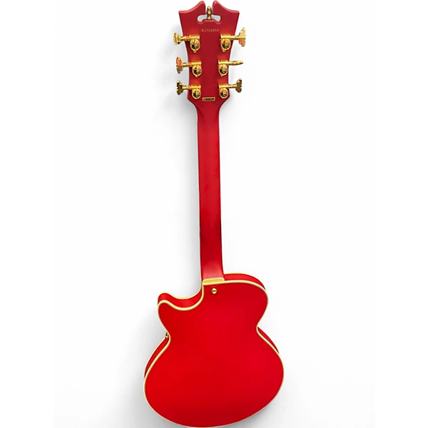 DAngelico Used DAngelico LIMITED EDITION DELUXE Red Hollow Body Electric Guitar.gc