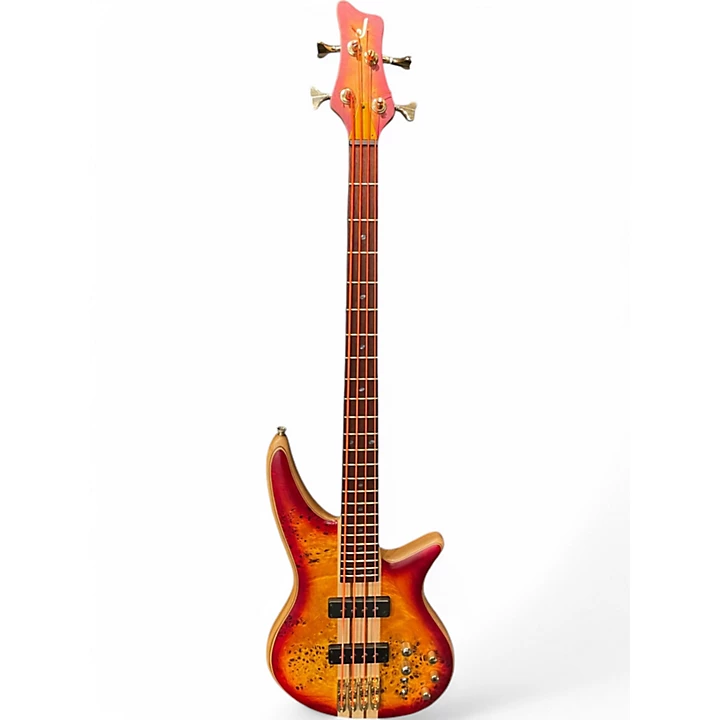Jackson Used Jackson pro series spectra cherry burst Electric Bass Guitar