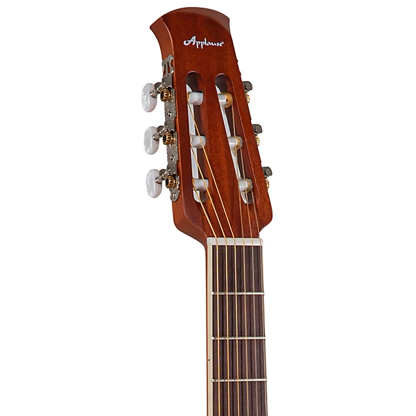 AB24CC 4S Traditional Series Mid Depth Cedar Nylon String Classical Acoustic Electric Guitar Natural