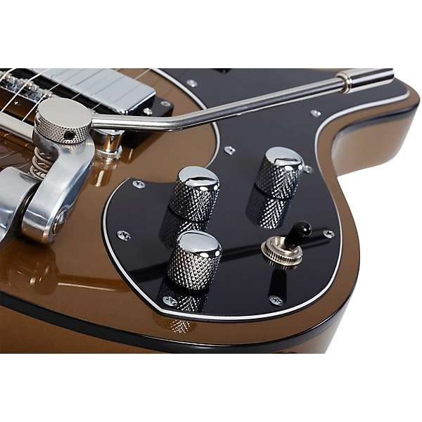 Schecter Guitar Research Stargazer 6 Vibrato Electric Guitar Metallic Gold