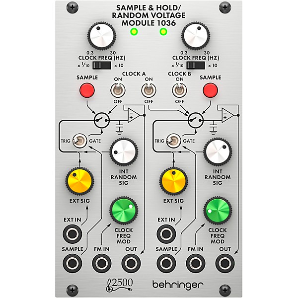 1036 Sample Hold Random Voltage Eurorack Module