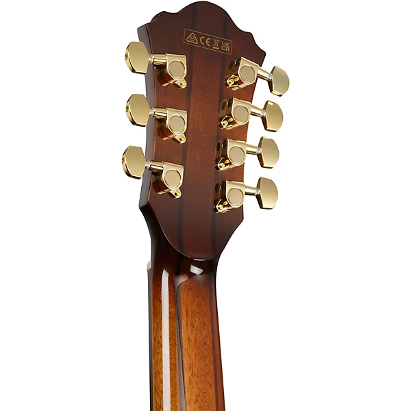 Ibanez AE3007FMH 7 String Grand Auditorium Acoustic Electric Guitar Tobacco Edge Burst