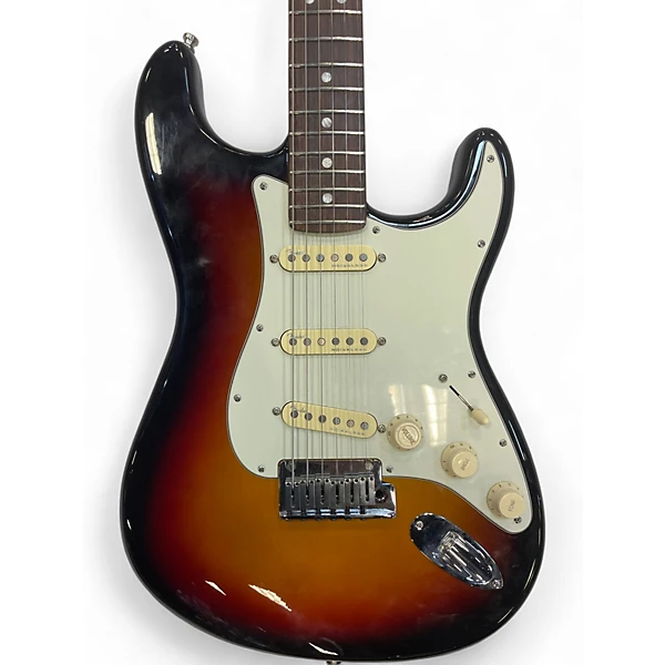 Fender Used Fender American Ultra Stratocaster HSS 2 Tone Sunburst Solid Body Electric Guitar.gc