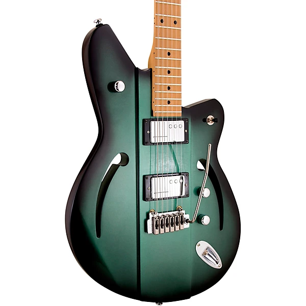 Airsonic W Maple Fingerboard Electric Guitar Metallic Alpine Burst