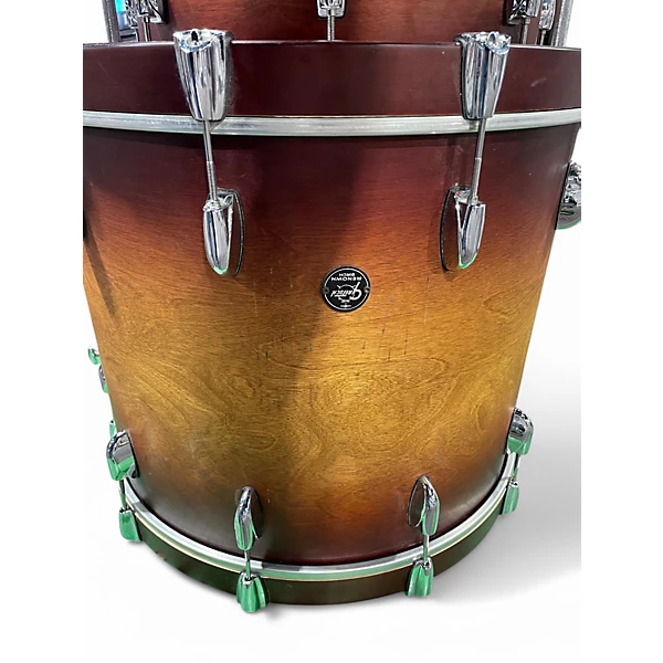 Gretsch Drums Used Gretsch Drums 5 Piece Renown Faded Tobacco Drum Kit.gc