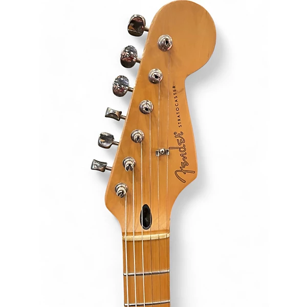 Used Fender Player Stratocaster Black Solid Body Electric Guitar