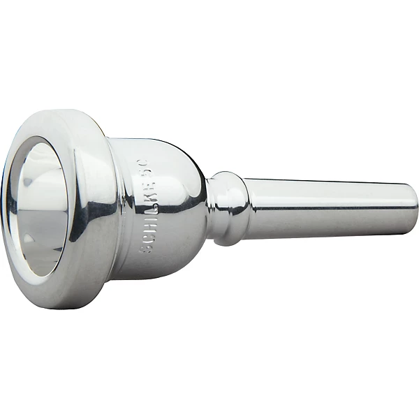 Standard Series Small Shank Trombone Mouthpiece in Silver 51D Silver