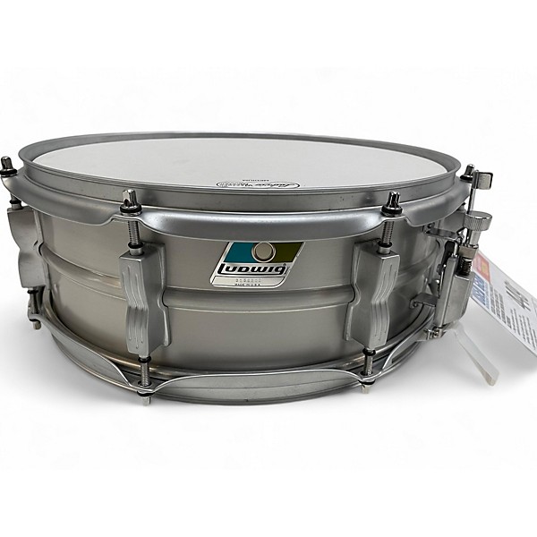 Used Ludwig 5X14 LM404LTD LIMITED EDITION ACROLYTE ALUMINUM BRUSHED ALUMINUM Drum